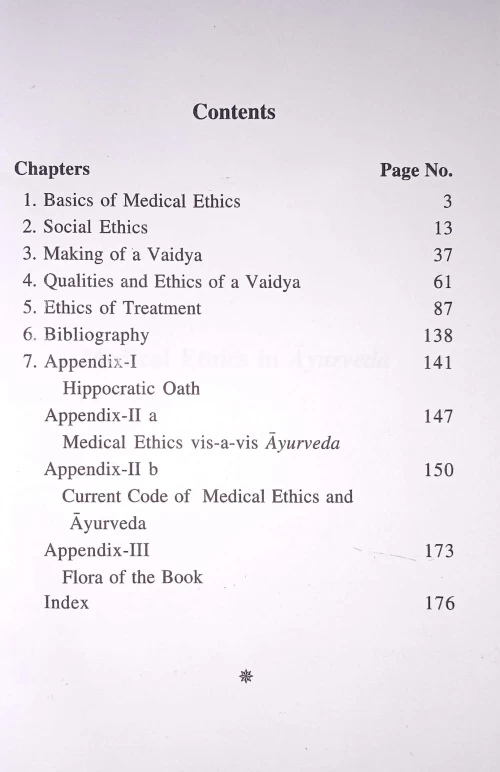 Medical Ethics in Ayurveda HAS 62